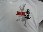 CG150 wit gedrukt CG150 - T-shirt Blanc Judo